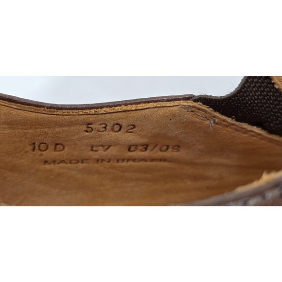 Sandro Muscoloni Men\'s Leather Loafers Slip On Shoe Comfort Gel Brown 10D Brazil main image 13